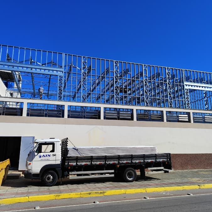 Construção em Steel Frame