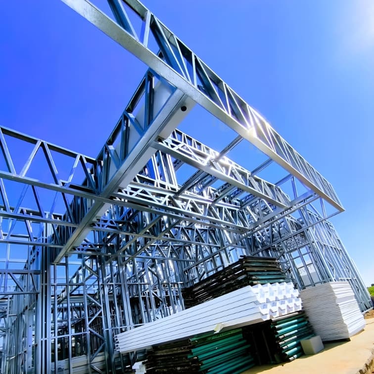 Profissional da House Gesso trabalhando